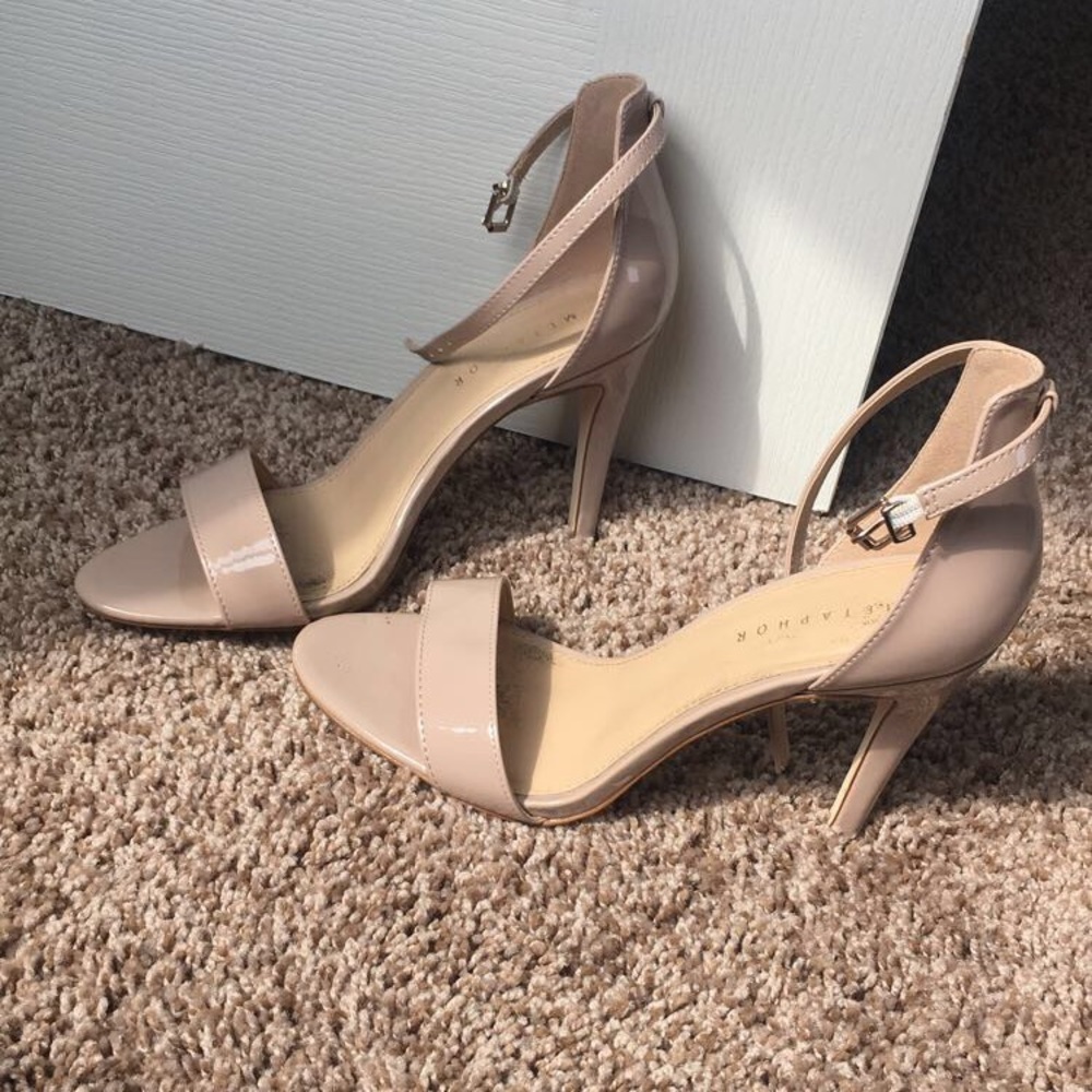 Strapped Nude Heels